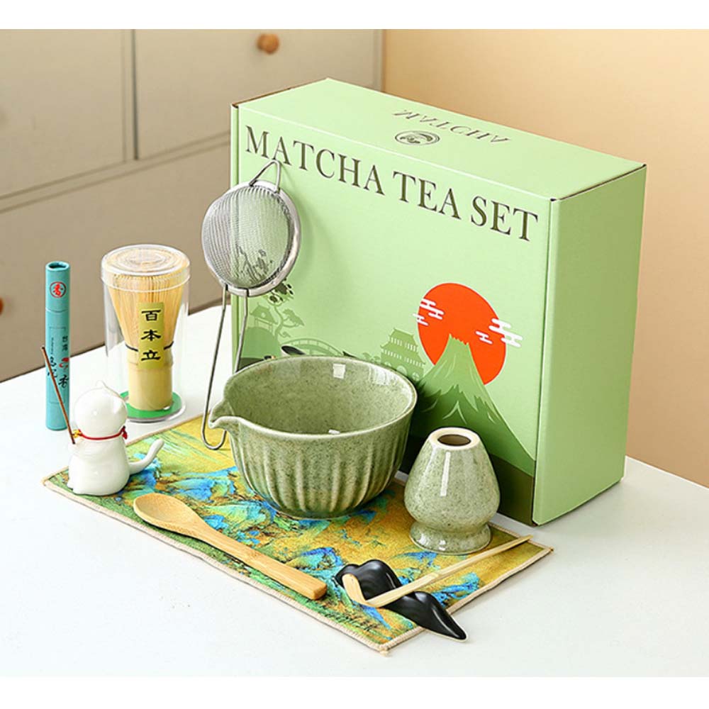 Aangepast Matcha Thee Geschenkset