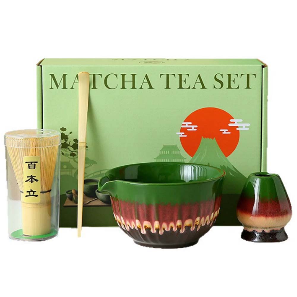Aangepast Matcha Thee Geschenkset